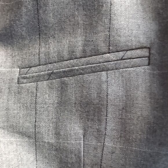RAG & BONE Grey Andre checked 💯 wool blazer S - Picture 8 of 16